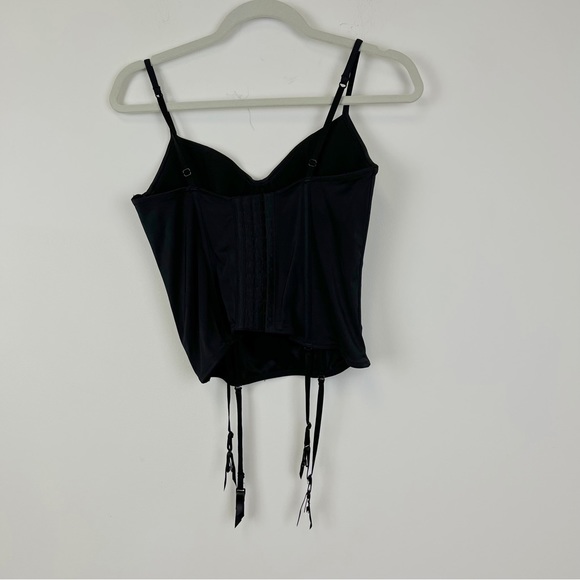 Victoria's Secret Corset Women's Black Rhinestone Embellished 34C - Picture 2 of 7